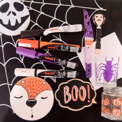 Set 4 Markere Posca Chalk Halloween Pwe-5M-4P