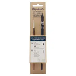 Set Pensule Raphael Watercolor Green Set - The Must-Haves Set