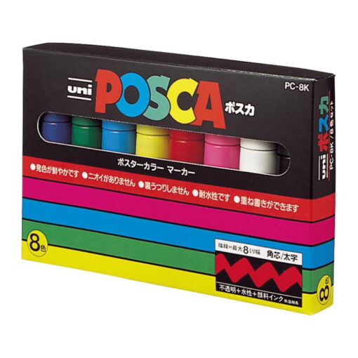 Set 8 Markere Posca Pc-8K