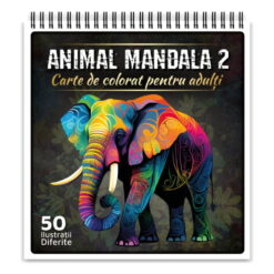 Carte de Colorat - Animal Mandala 2