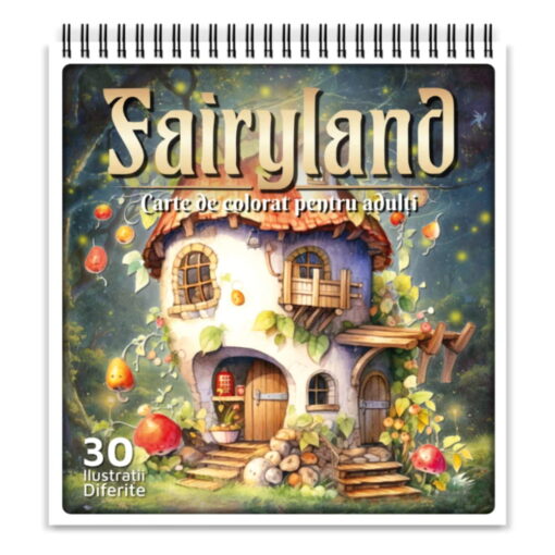 Carte de Colorat - Fairyland