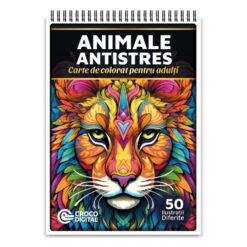 Carte de Colorat - Animale Antistres