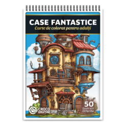 Carte de Colorat - Case Fantastice