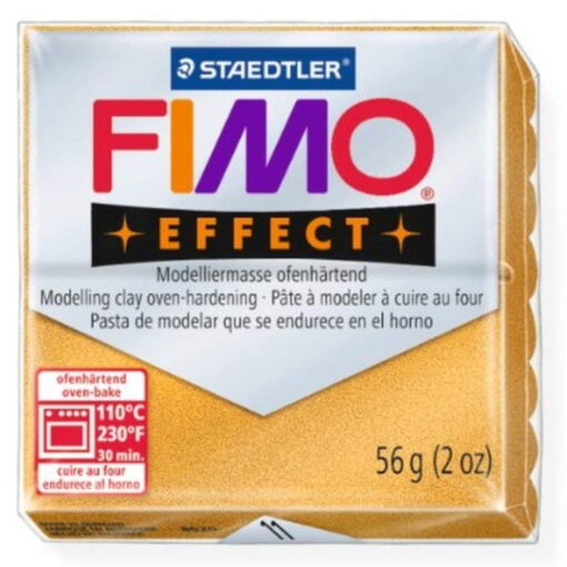 Pasta Polimerica FIMO Effect - Mettalic Gold 56 Gr.