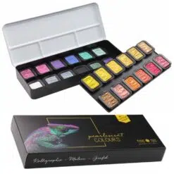 Set 24 acuarele FINETEC Colourful